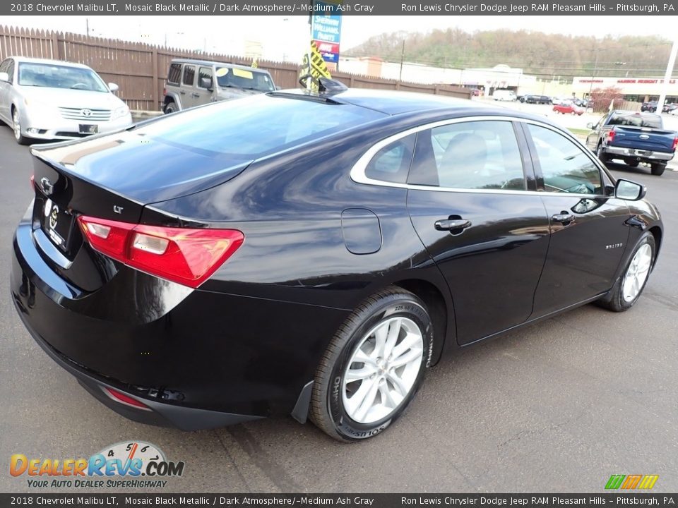 2018 Chevrolet Malibu LT Mosaic Black Metallic / Dark Atmosphere/­Medium Ash Gray Photo #6