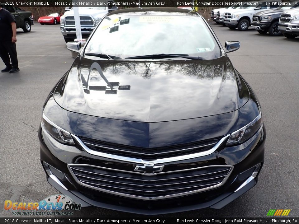 2018 Chevrolet Malibu LT Mosaic Black Metallic / Dark Atmosphere/­Medium Ash Gray Photo #9