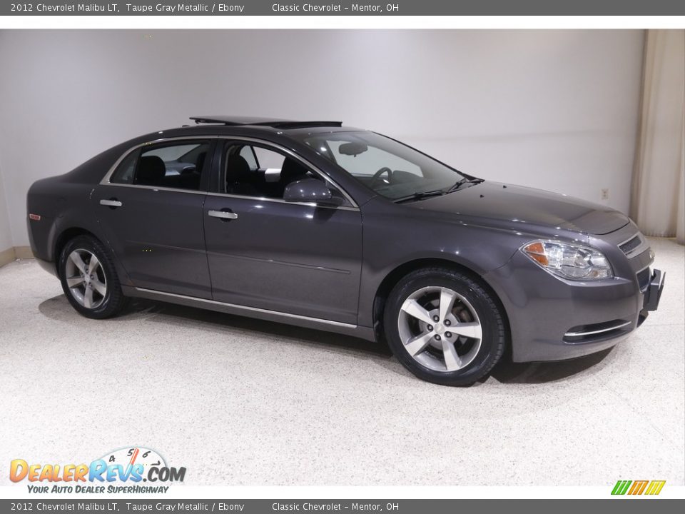 2012 Chevrolet Malibu LT Taupe Gray Metallic / Ebony Photo #1