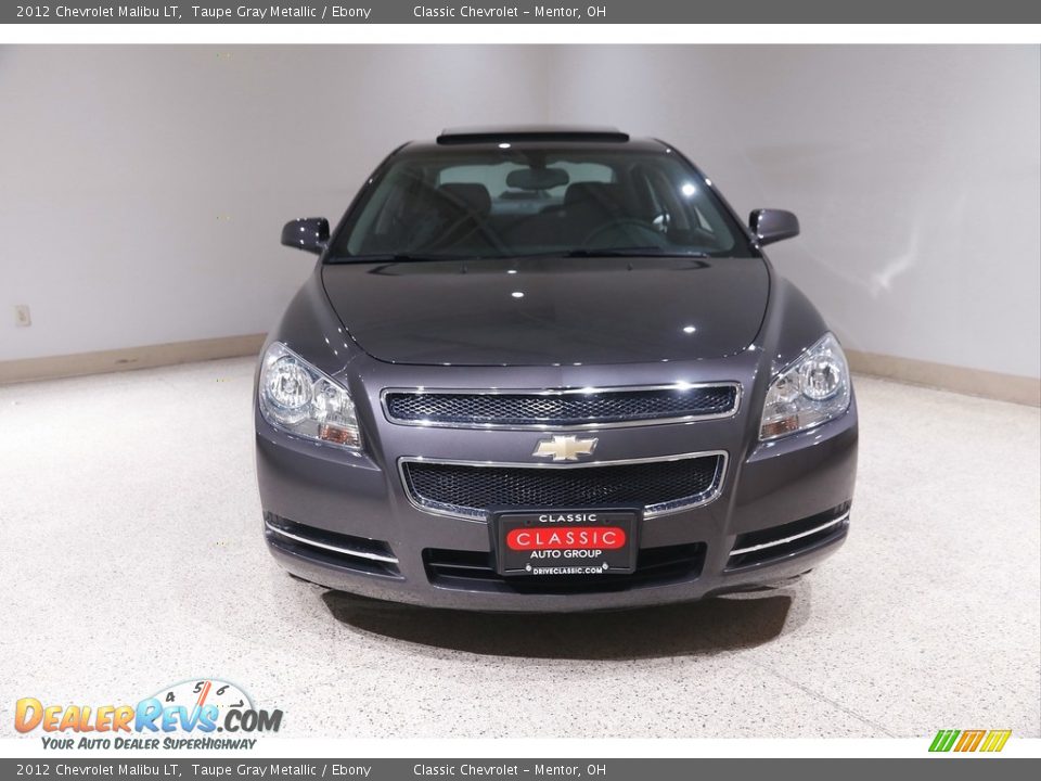 2012 Chevrolet Malibu LT Taupe Gray Metallic / Ebony Photo #2