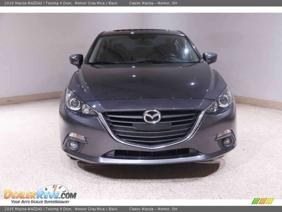 2016 Mazda MAZDA3 i Touring 4 Door Meteor Gray Mica / Black Photo #2