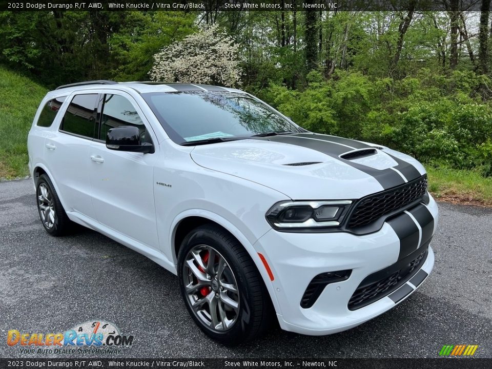 2023 Dodge Durango R/T AWD White Knuckle / Vitra Gray/Black Photo #4