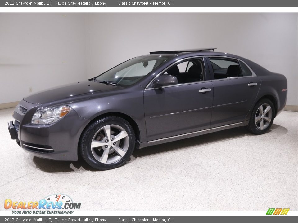 2012 Chevrolet Malibu LT Taupe Gray Metallic / Ebony Photo #3