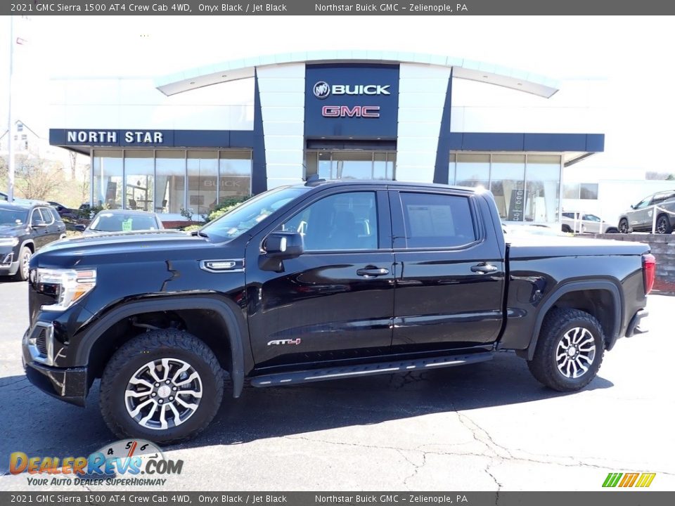 2021 GMC Sierra 1500 AT4 Crew Cab 4WD Onyx Black / Jet Black Photo #1