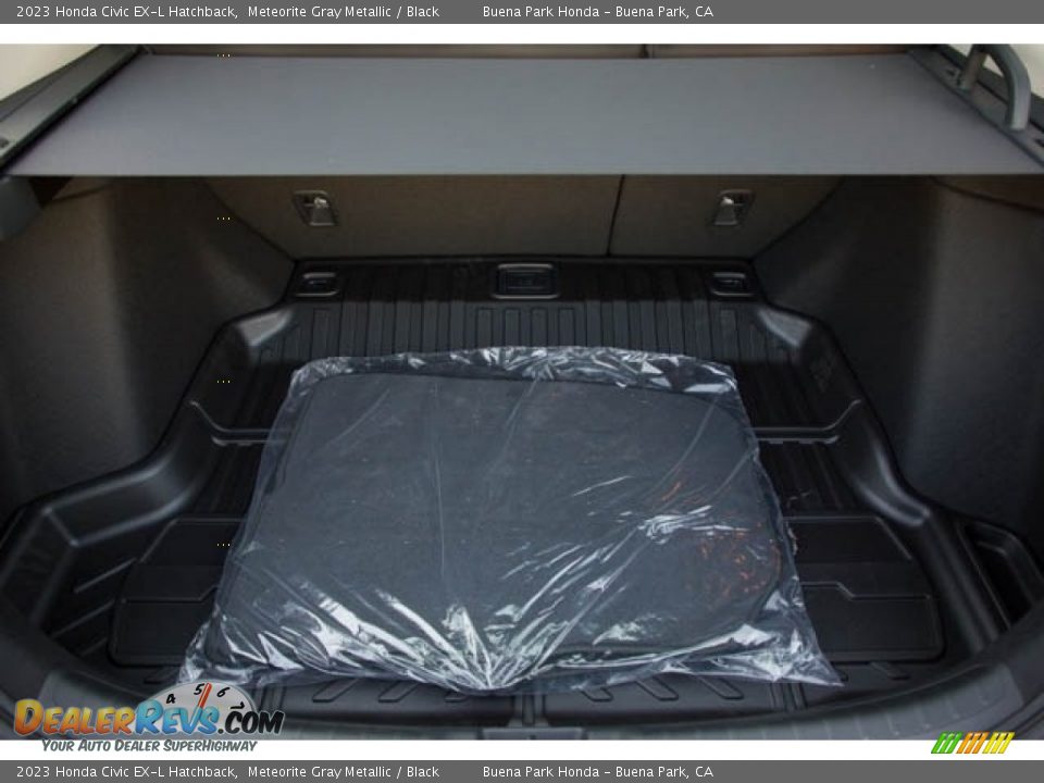 2023 Honda Civic EX-L Hatchback Meteorite Gray Metallic / Black Photo #27