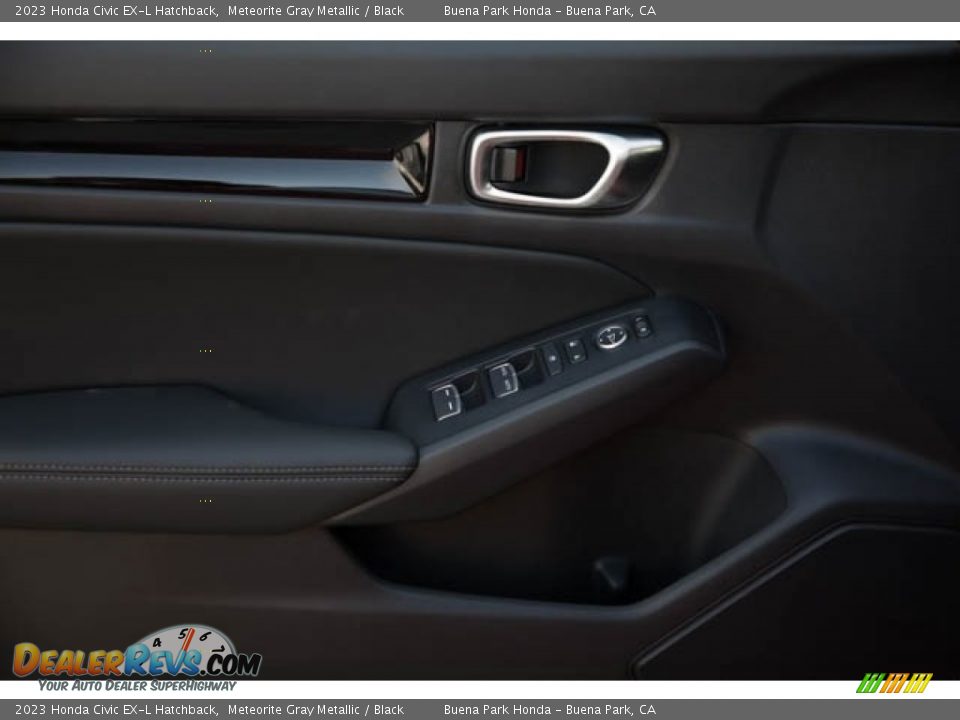 2023 Honda Civic EX-L Hatchback Meteorite Gray Metallic / Black Photo #33
