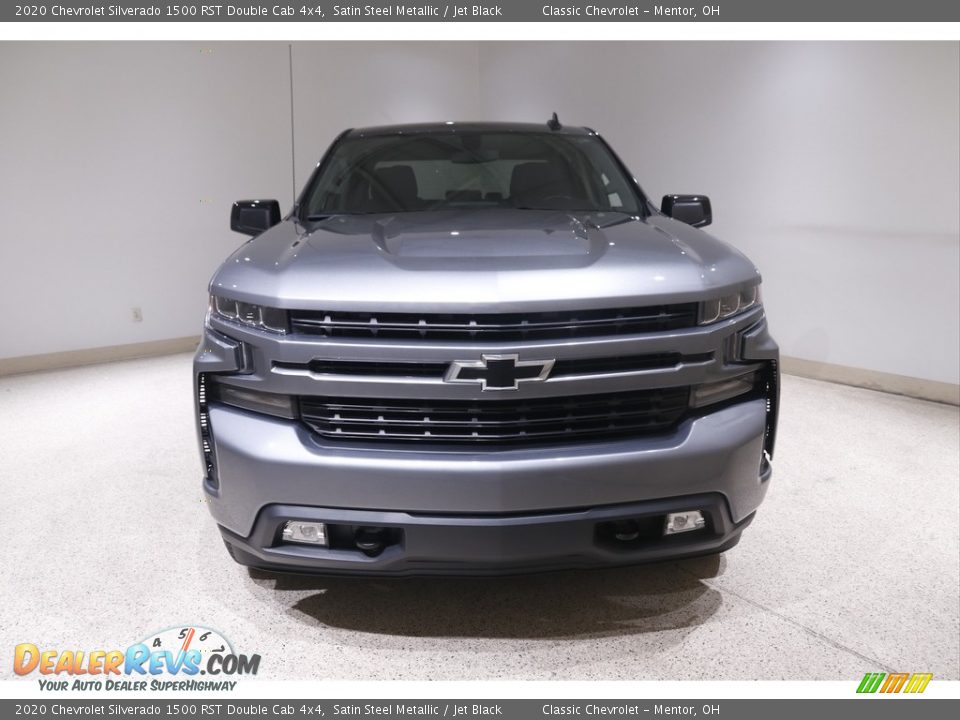 2020 Chevrolet Silverado 1500 RST Double Cab 4x4 Satin Steel Metallic / Jet Black Photo #2