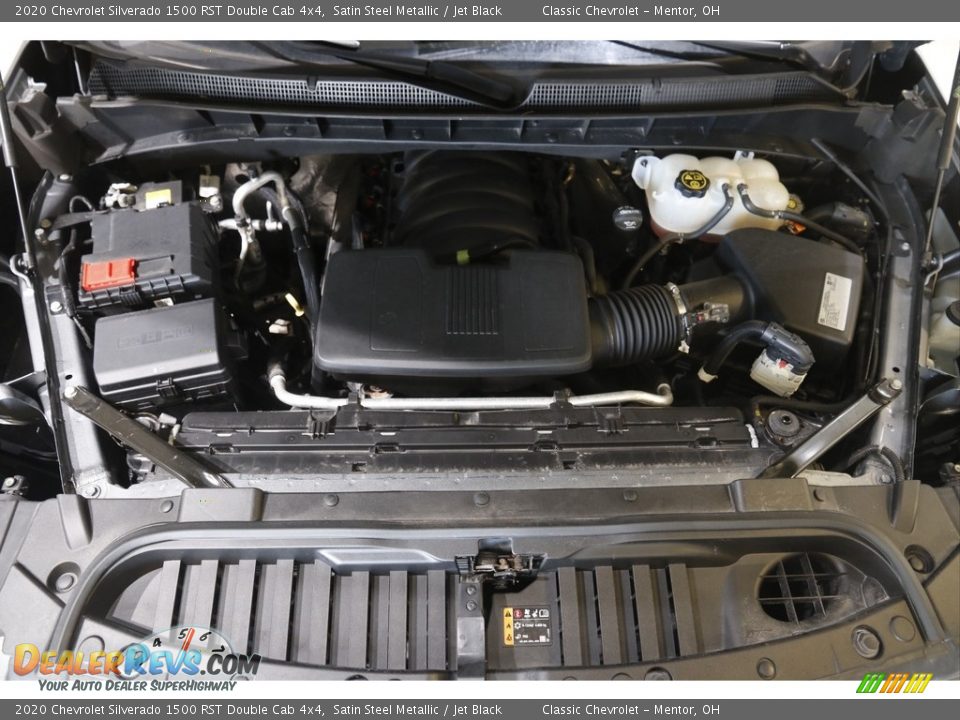 2020 Chevrolet Silverado 1500 RST Double Cab 4x4 Satin Steel Metallic / Jet Black Photo #20