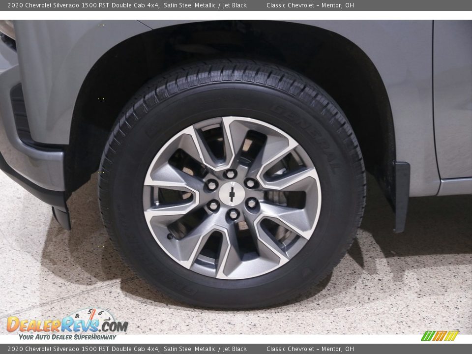 2020 Chevrolet Silverado 1500 RST Double Cab 4x4 Satin Steel Metallic / Jet Black Photo #21