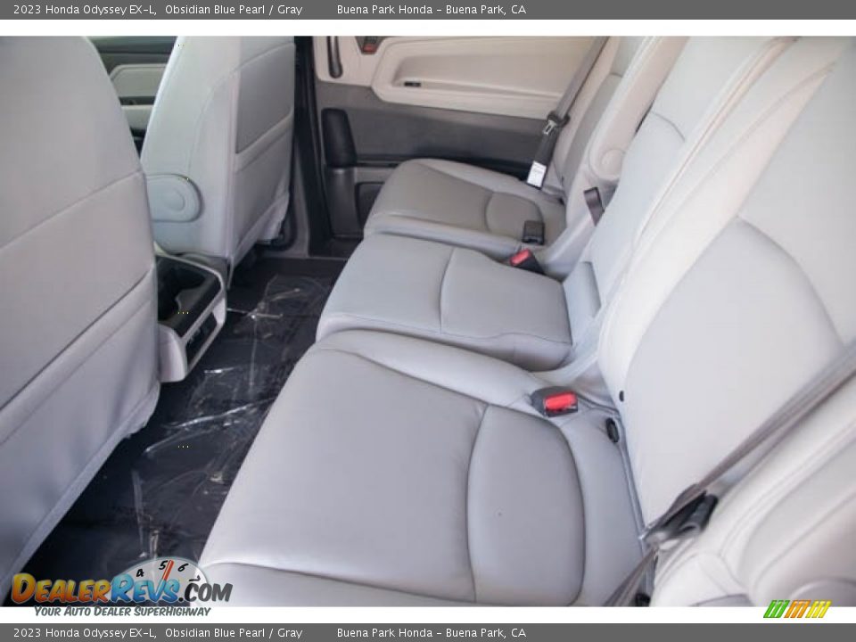 2023 Honda Odyssey EX-L Obsidian Blue Pearl / Gray Photo #16