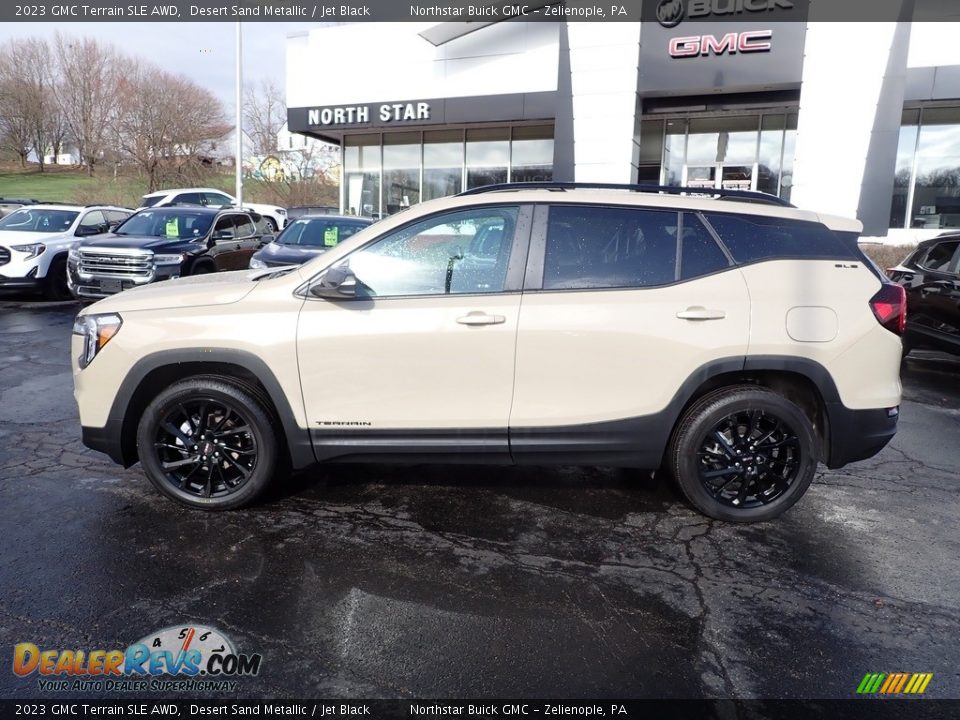 2023 GMC Terrain SLE AWD Desert Sand Metallic / Jet Black Photo #2