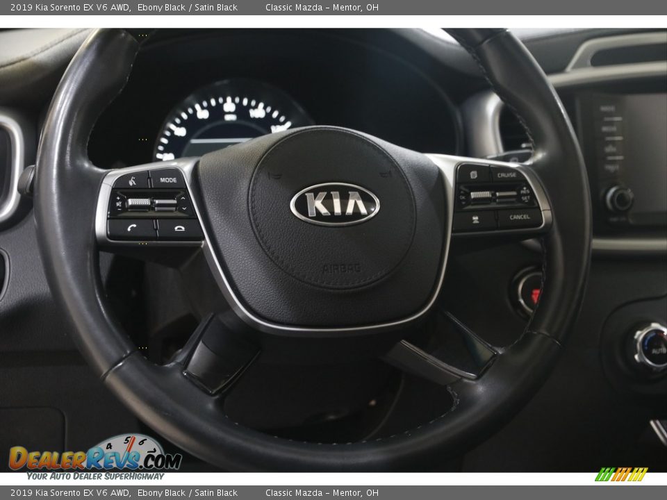 2019 Kia Sorento EX V6 AWD Steering Wheel Photo #7