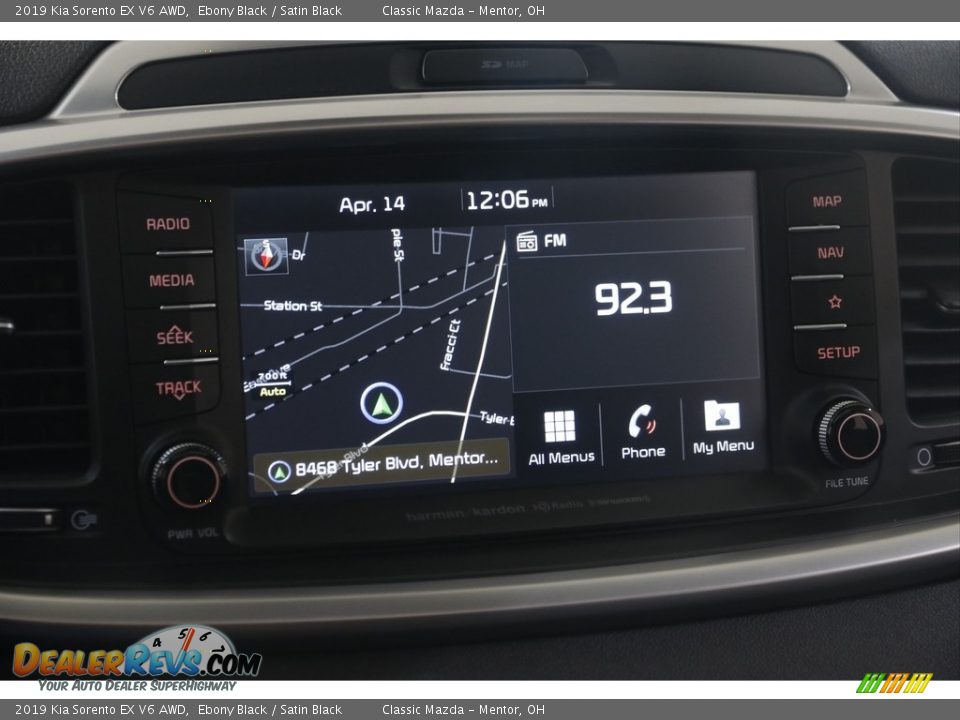 Navigation of 2019 Kia Sorento EX V6 AWD Photo #9