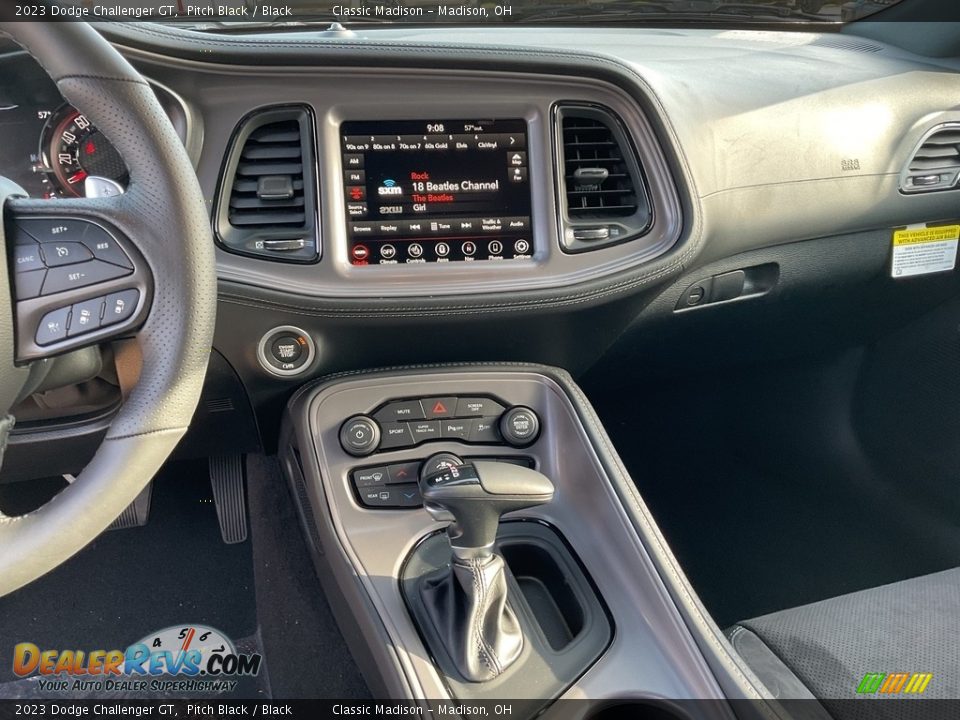 2023 Dodge Challenger GT Pitch Black / Black Photo #4