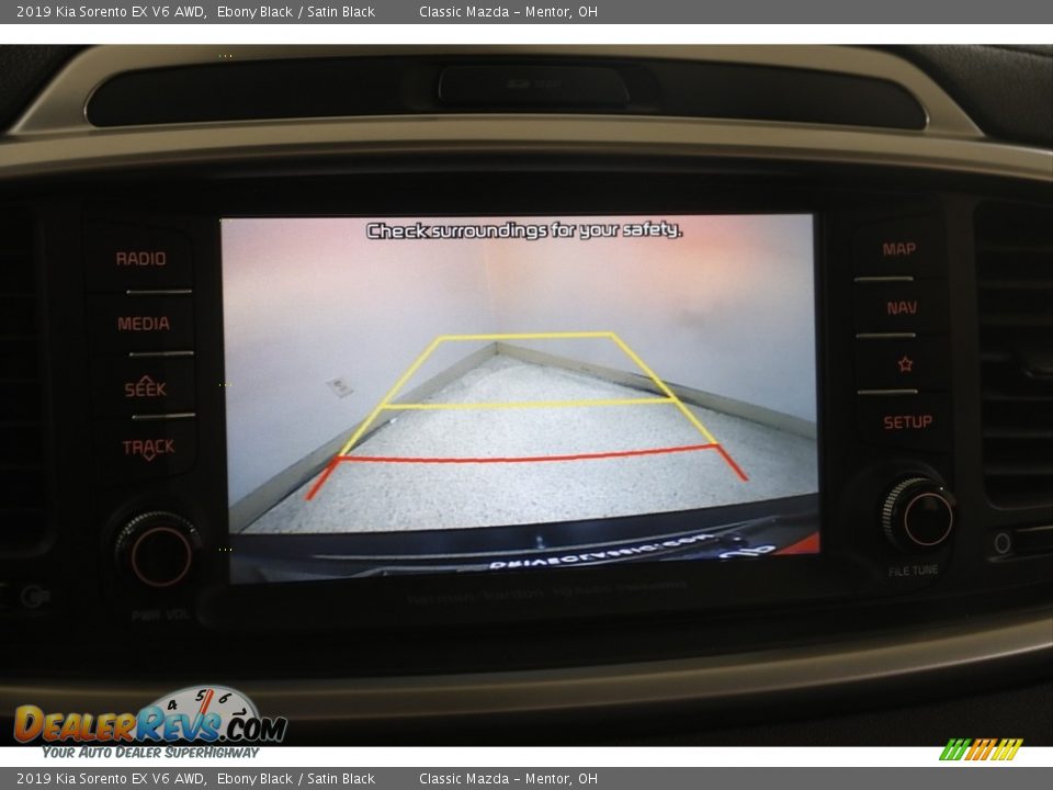 2019 Kia Sorento EX V6 AWD Ebony Black / Satin Black Photo #12