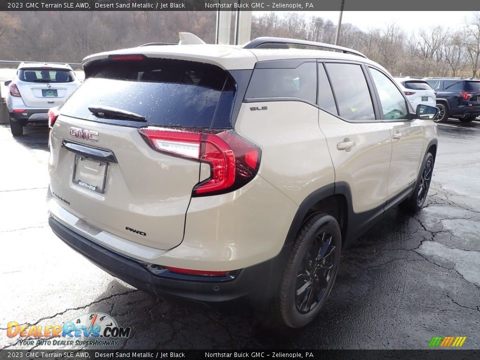 2023 GMC Terrain SLE AWD Desert Sand Metallic / Jet Black Photo #6