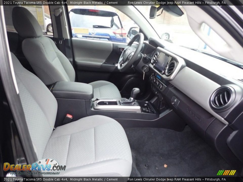 Front Seat of 2021 Toyota Tacoma SR5 Double Cab 4x4 Photo #12