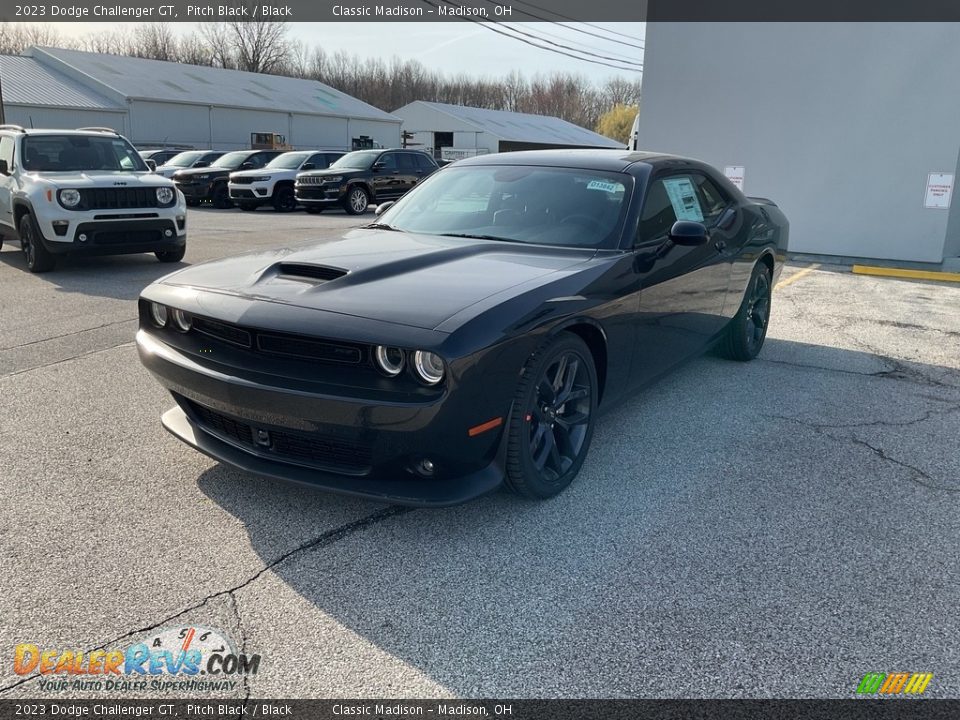 2023 Dodge Challenger GT Pitch Black / Black Photo #6
