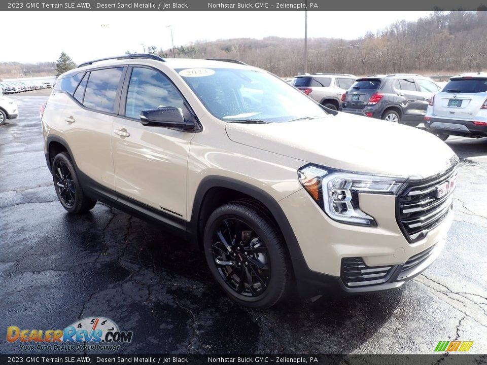 2023 GMC Terrain SLE AWD Desert Sand Metallic / Jet Black Photo #9