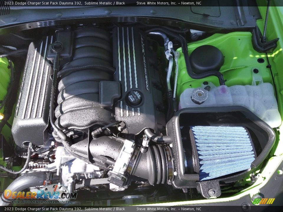 2023 Dodge Charger Scat Pack Daytona 392 392 SRT 6.4 Liter HEMI OHV 16-Valve VVT MDS V8 Engine Photo #10