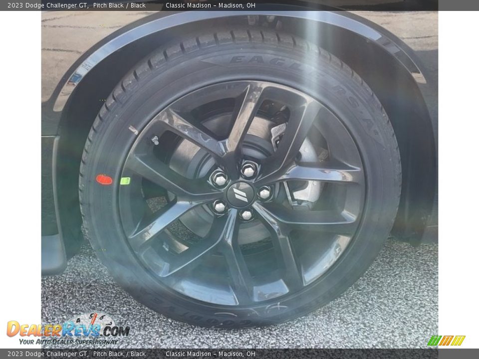 2023 Dodge Challenger GT Pitch Black / Black Photo #12