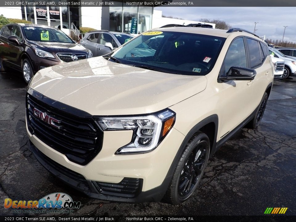 2023 GMC Terrain SLE AWD Desert Sand Metallic / Jet Black Photo #12