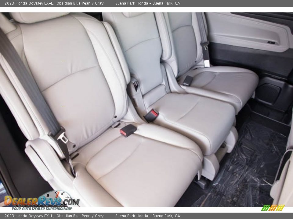 2023 Honda Odyssey EX-L Obsidian Blue Pearl / Gray Photo #32