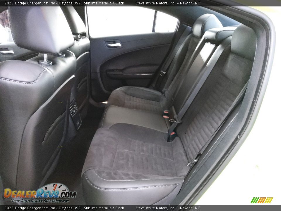 Rear Seat of 2023 Dodge Charger Scat Pack Daytona 392 Photo #15