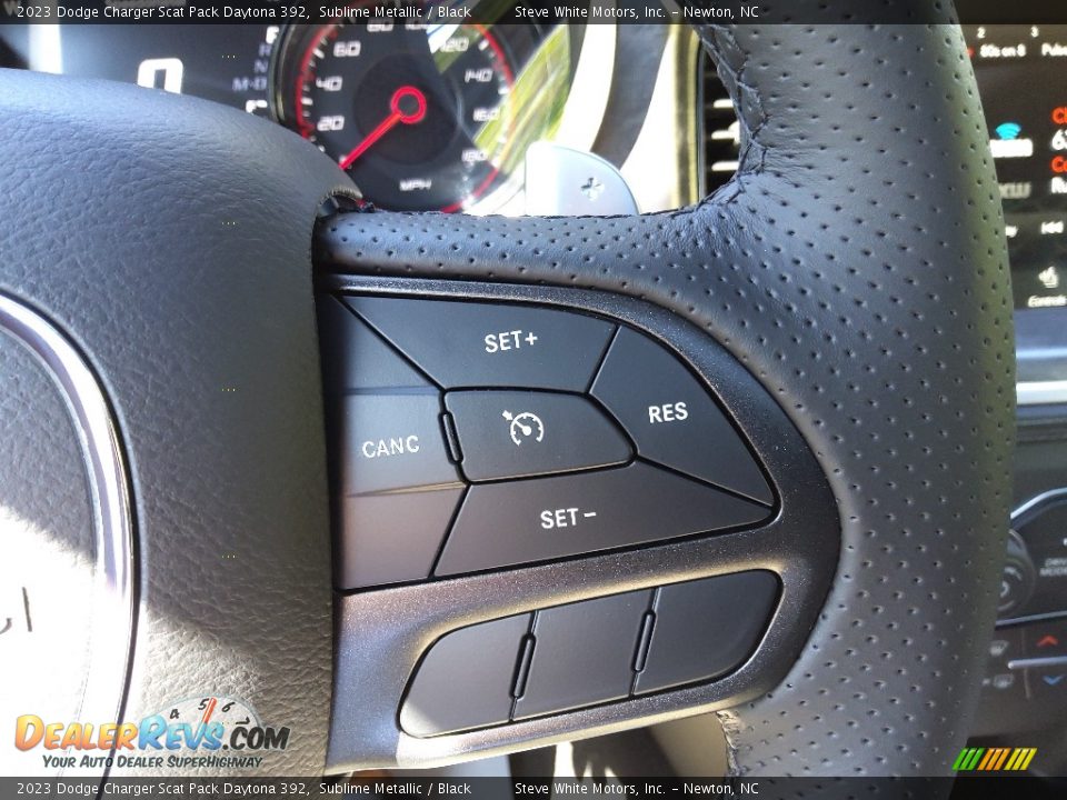 2023 Dodge Charger Scat Pack Daytona 392 Steering Wheel Photo #21