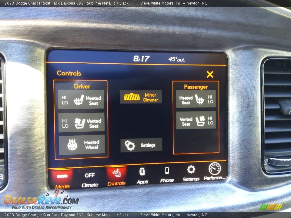 Controls of 2023 Dodge Charger Scat Pack Daytona 392 Photo #24