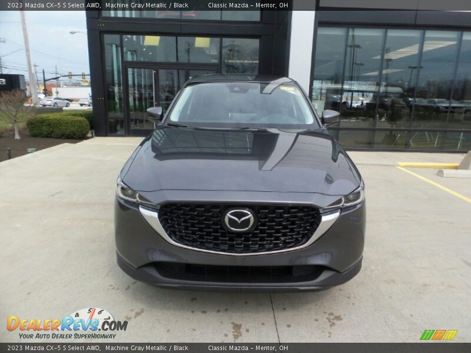 2023 Mazda CX-5 S Select AWD Machine Gray Metallic / Black Photo #2
