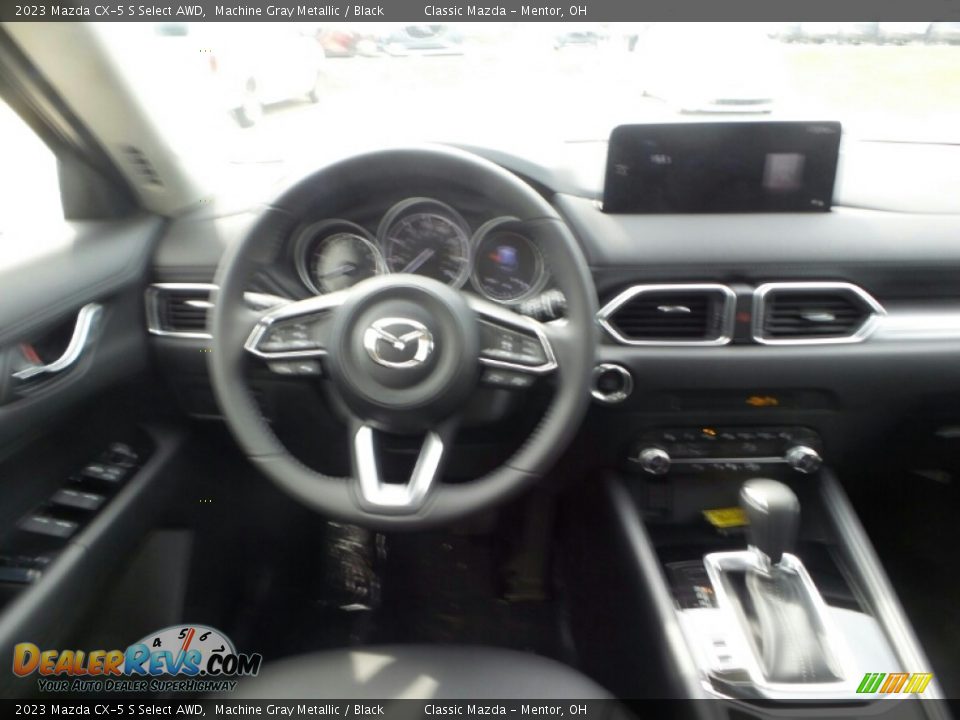 2023 Mazda CX-5 S Select AWD Machine Gray Metallic / Black Photo #4