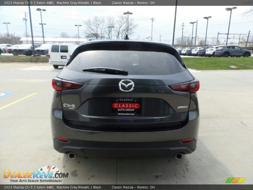 2023 Mazda CX-5 S Select AWD Machine Gray Metallic / Black Photo #6