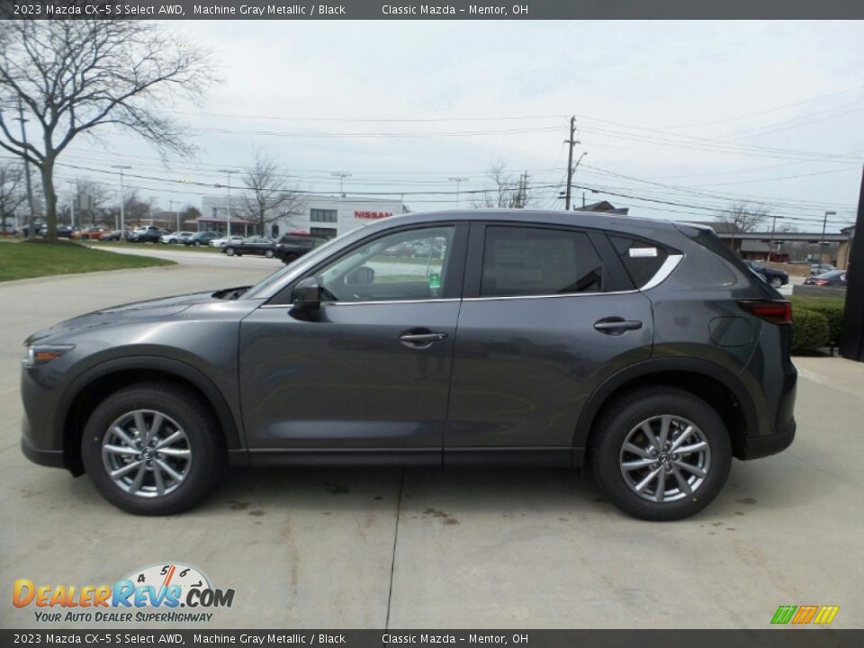 2023 Mazda CX-5 S Select AWD Machine Gray Metallic / Black Photo #7