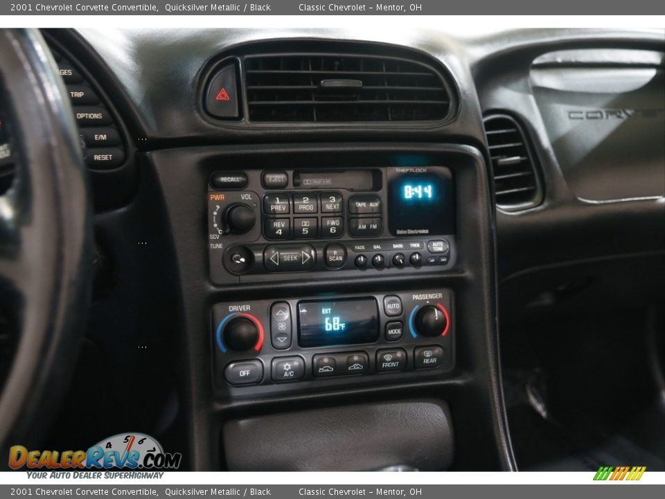 Controls of 2001 Chevrolet Corvette Convertible Photo #12