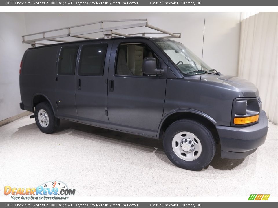 2017 Chevrolet Express 2500 Cargo WT Cyber Gray Metallic / Medium Pewter Photo #1