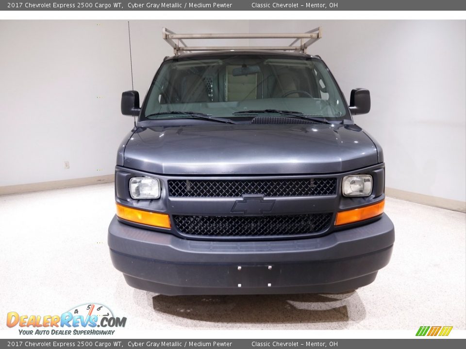 2017 Chevrolet Express 2500 Cargo WT Cyber Gray Metallic / Medium Pewter Photo #2