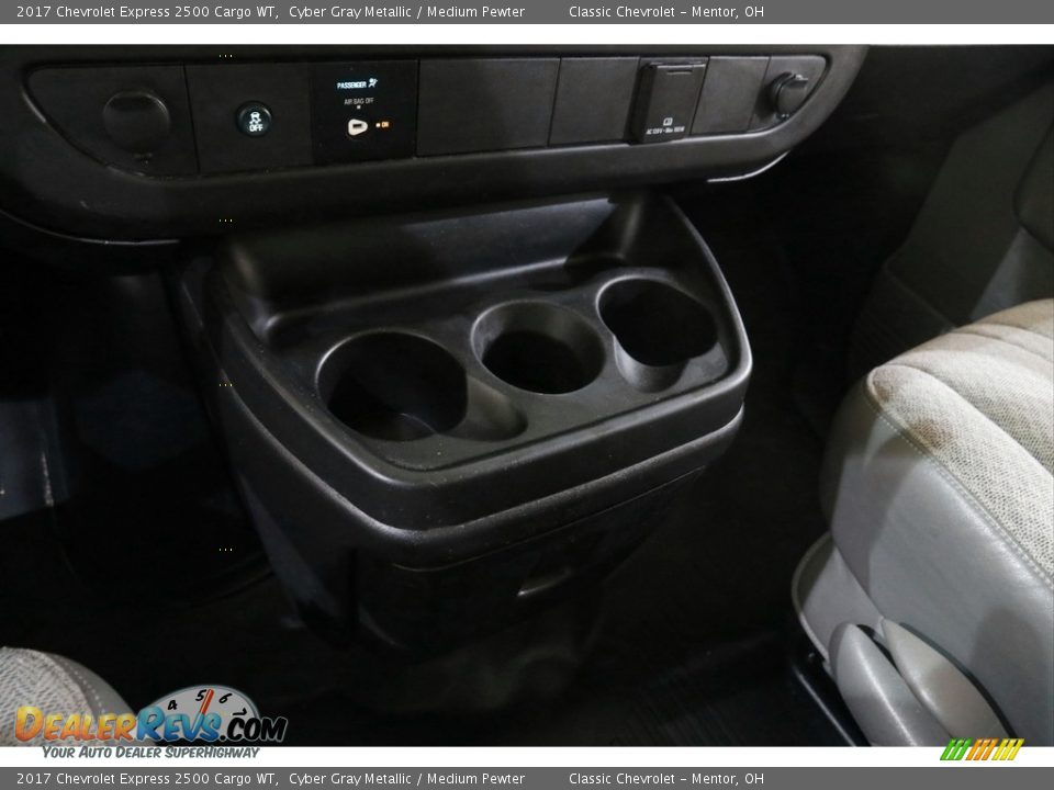 2017 Chevrolet Express 2500 Cargo WT Cyber Gray Metallic / Medium Pewter Photo #9