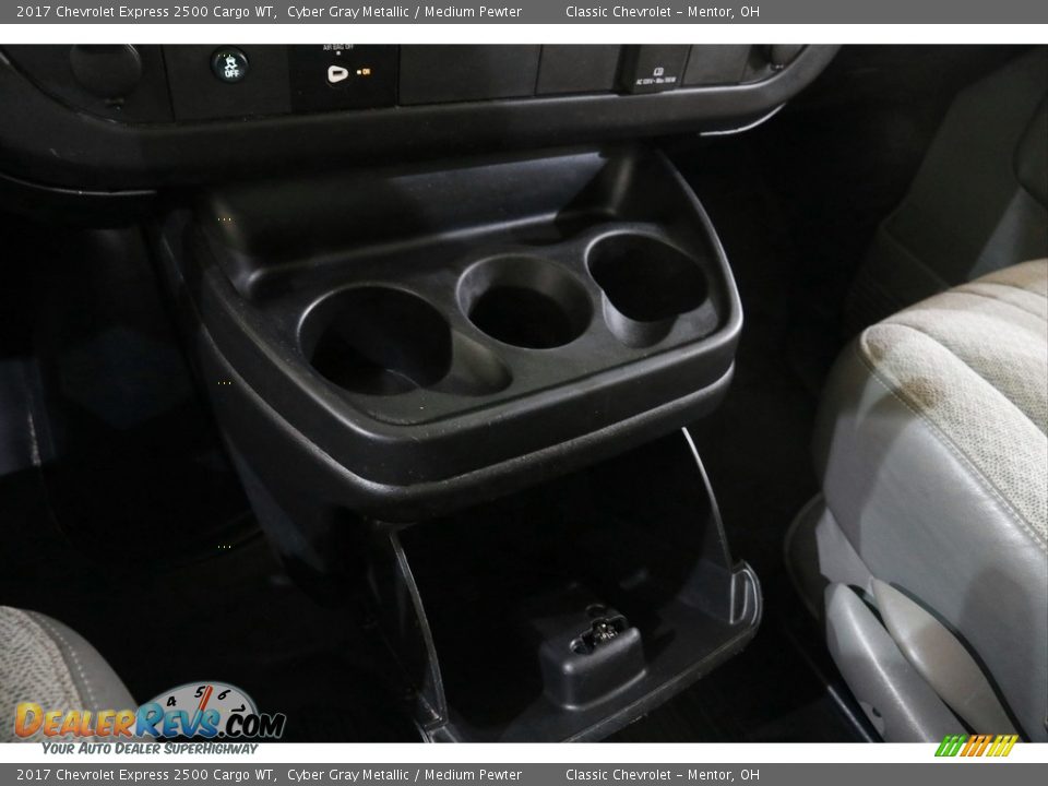2017 Chevrolet Express 2500 Cargo WT Cyber Gray Metallic / Medium Pewter Photo #10