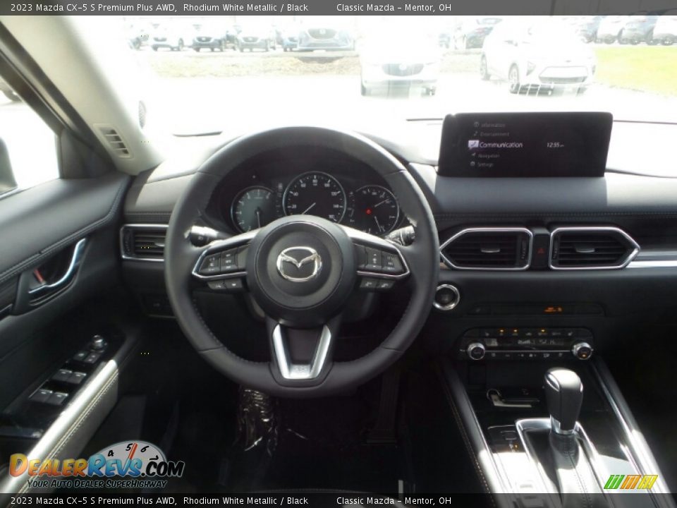 2023 Mazda CX-5 S Premium Plus AWD Rhodium White Metallic / Black Photo #4