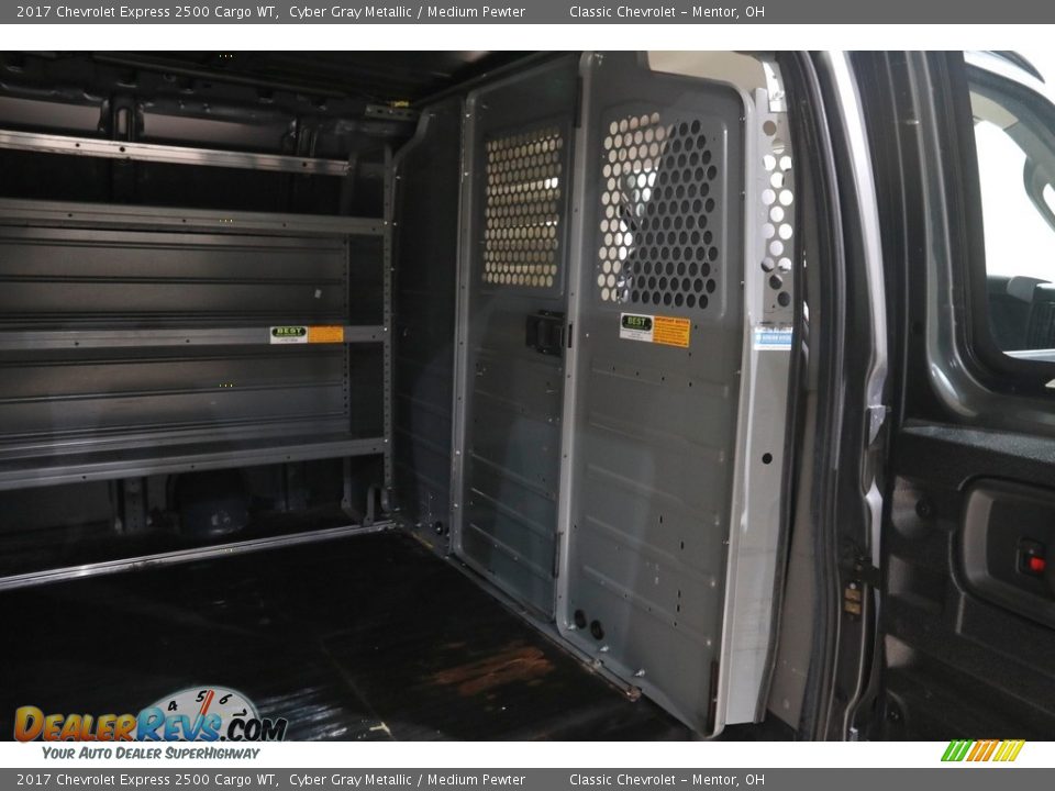 2017 Chevrolet Express 2500 Cargo WT Cyber Gray Metallic / Medium Pewter Photo #13