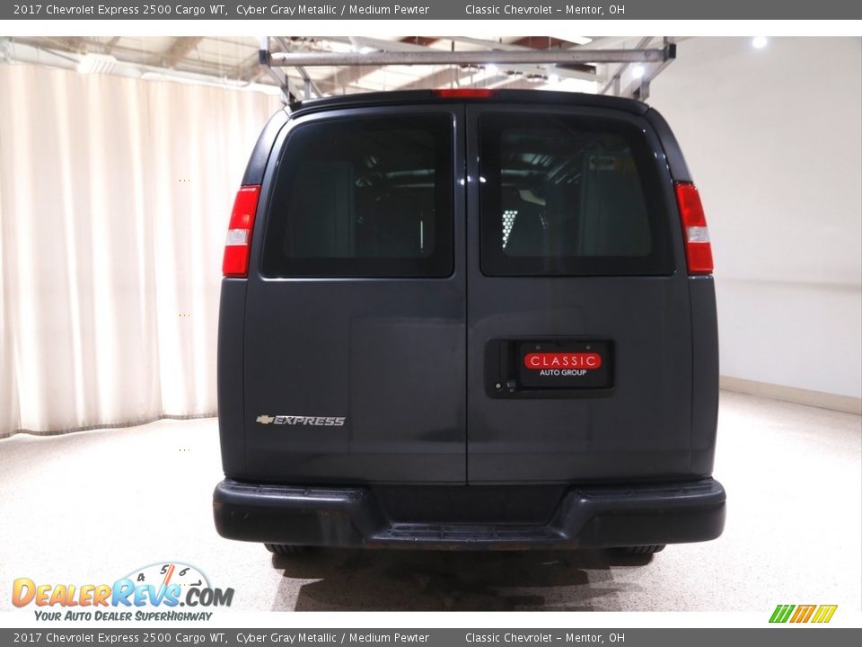 2017 Chevrolet Express 2500 Cargo WT Cyber Gray Metallic / Medium Pewter Photo #14