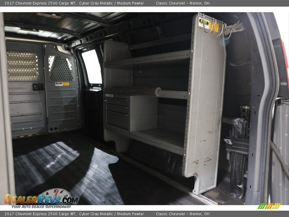 2017 Chevrolet Express 2500 Cargo WT Cyber Gray Metallic / Medium Pewter Photo #17