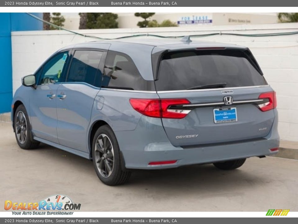 2023 Honda Odyssey Elite Sonic Gray Pearl / Black Photo #2