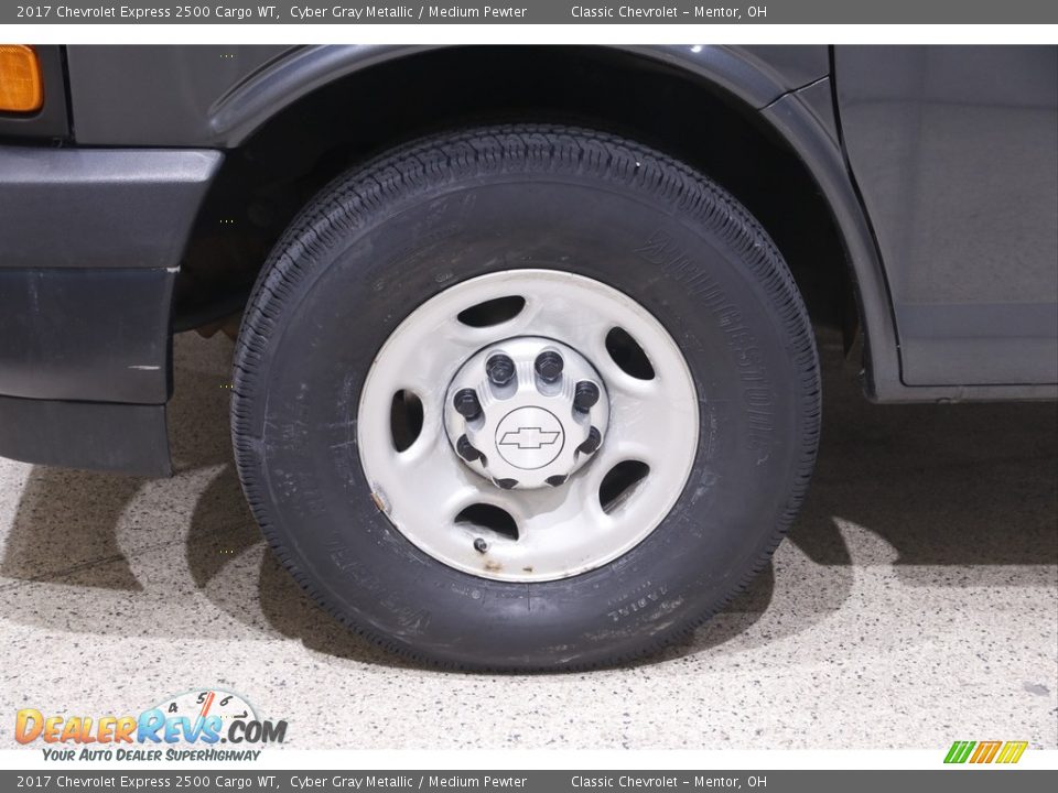 2017 Chevrolet Express 2500 Cargo WT Cyber Gray Metallic / Medium Pewter Photo #19