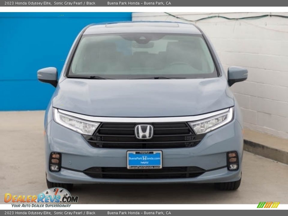 2023 Honda Odyssey Elite Sonic Gray Pearl / Black Photo #3