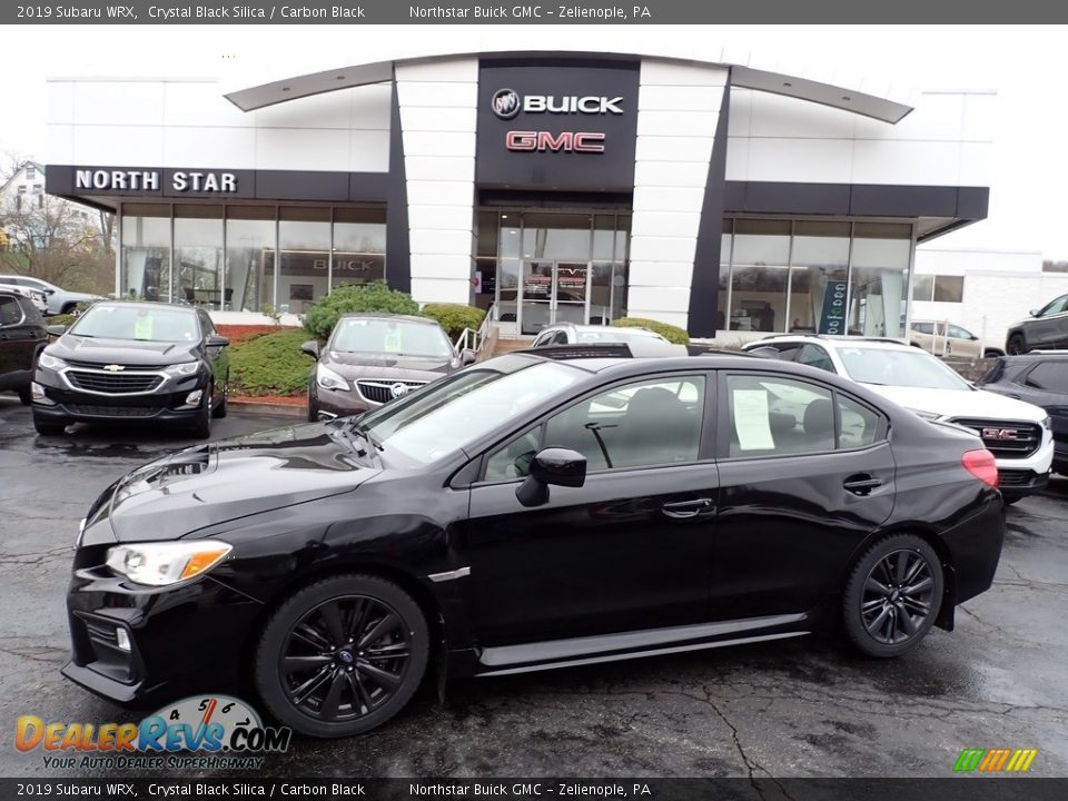 2019 Subaru WRX Crystal Black Silica / Carbon Black Photo #1