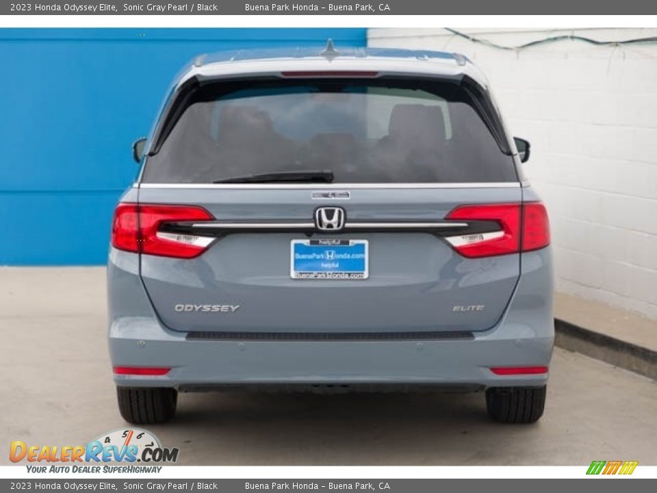 2023 Honda Odyssey Elite Sonic Gray Pearl / Black Photo #5