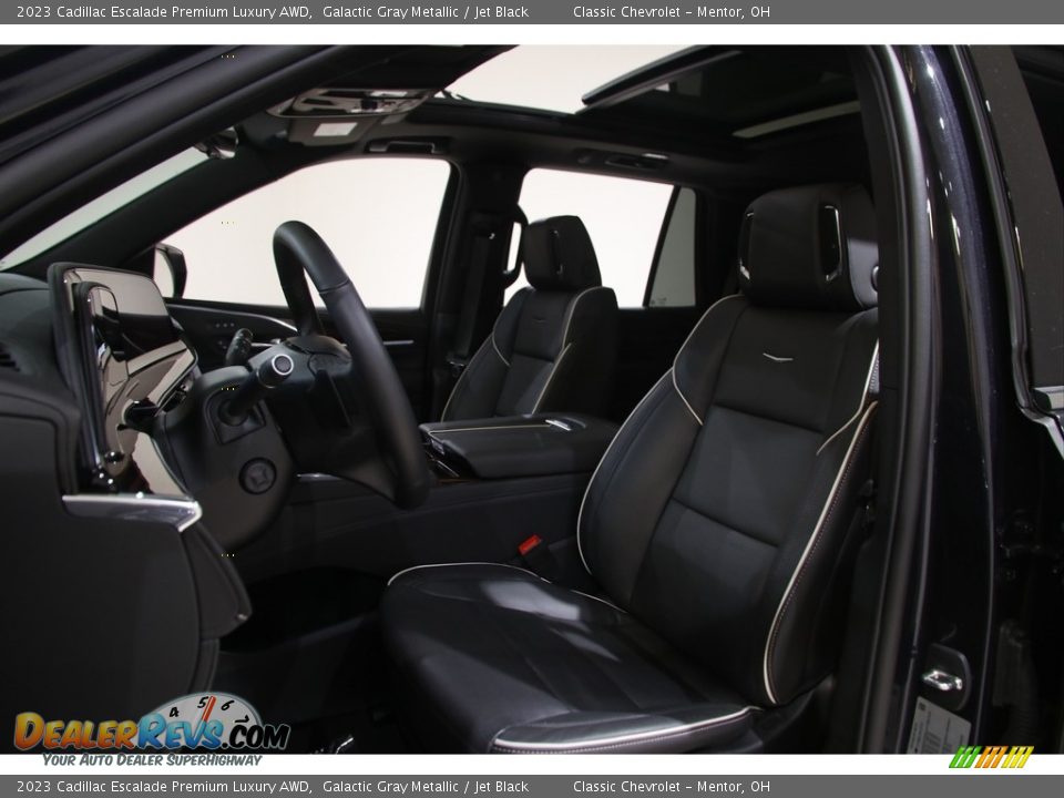 Front Seat of 2023 Cadillac Escalade Premium Luxury AWD Photo #5