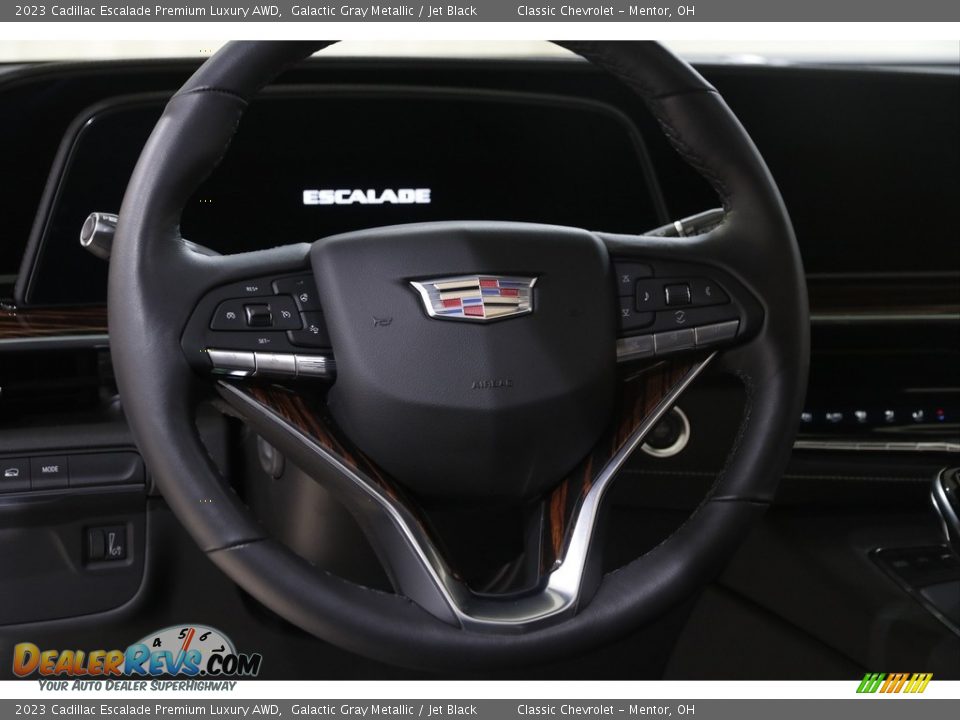 2023 Cadillac Escalade Premium Luxury AWD Steering Wheel Photo #7